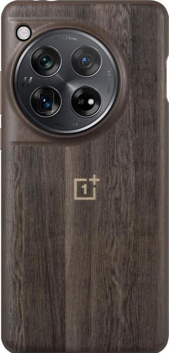 Actual product image OnePlus 12 - Walnut Texture Case