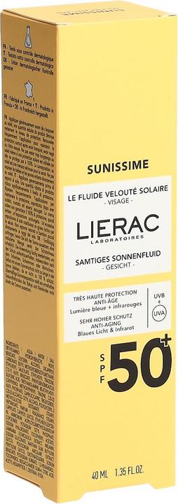 Lierac Sunissime (Suntan cream, SPF 50+, 40 ml, 76 g)