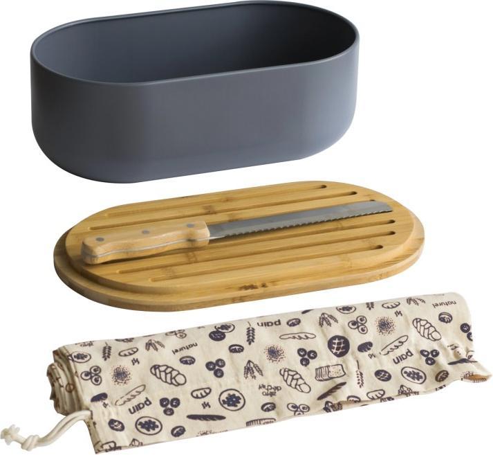 Produktbild Pebbly 4-in-1 Brotbox 4-tlg., 36 x 20 x 13 cm
