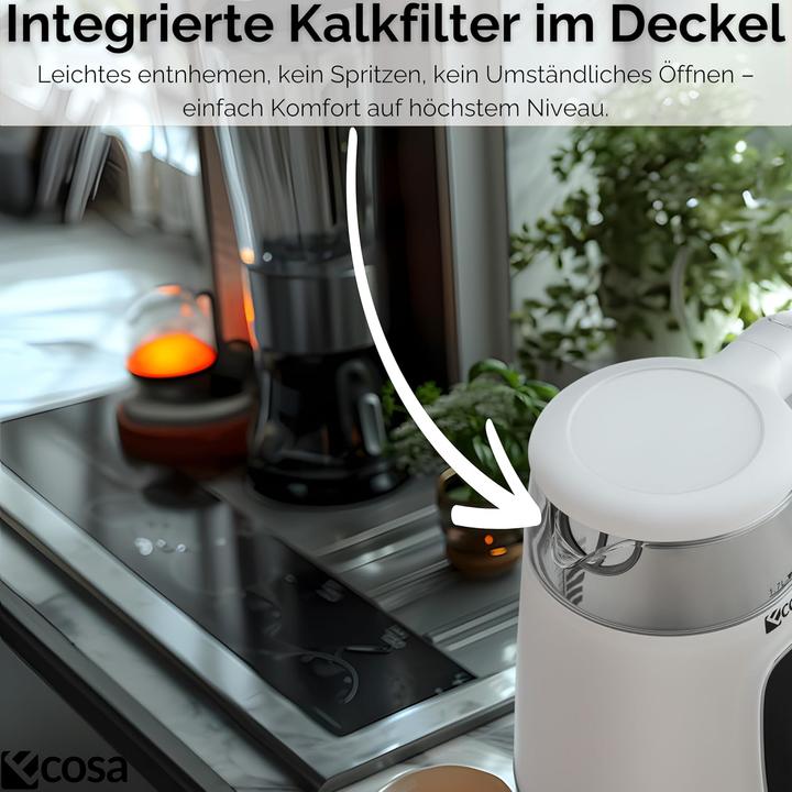 Immagine prodotto Ecosa Wasserkocher mit Temperatureinstellung (1,7 Liter) (1.70 l)