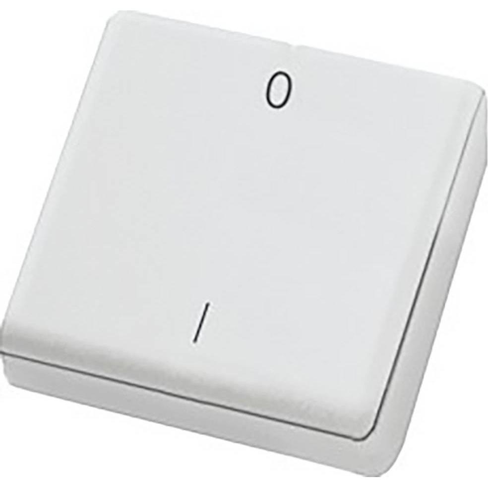 Eltako FMH2-ws Trasmettitore radio mini portatile bianco con bilanciere, Pulsante + Interruttore, Bianco