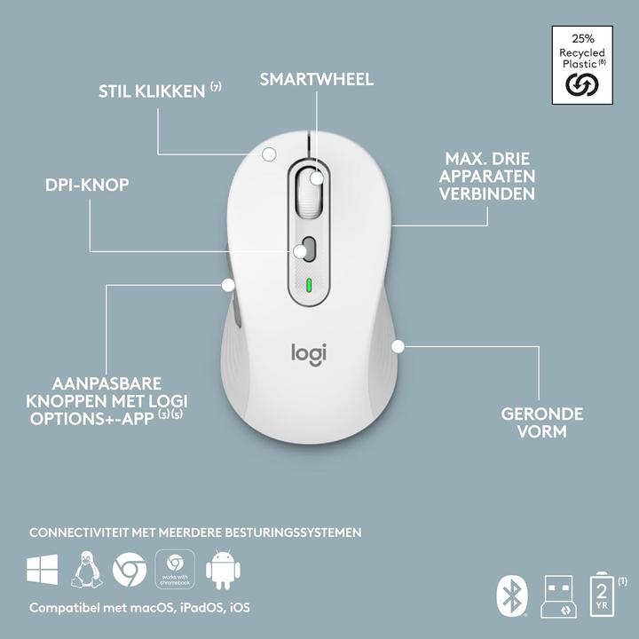 Immagine prodotto Logitech MK950 Signature Slim Combo (Inglese-international, Senza fili)