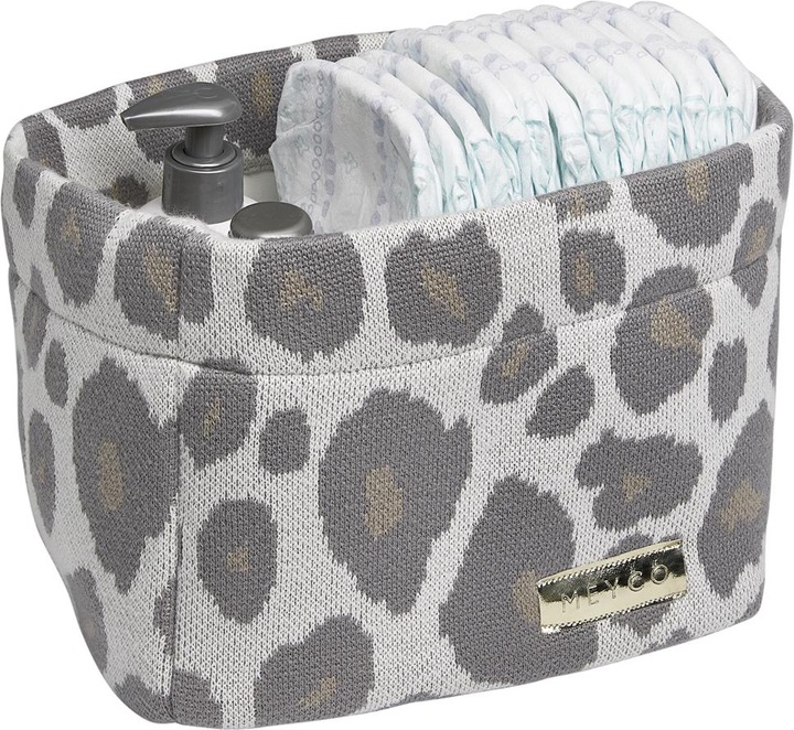 Actual product image Meyco Wrap-around basket medium panther neutral