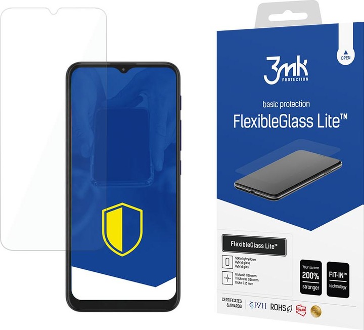 Produktbild 3MK hybrid glass Flexible 2.5D Lite for Motorola Moto E7 Power (1 Stück, Motorola Moto E7 Power)