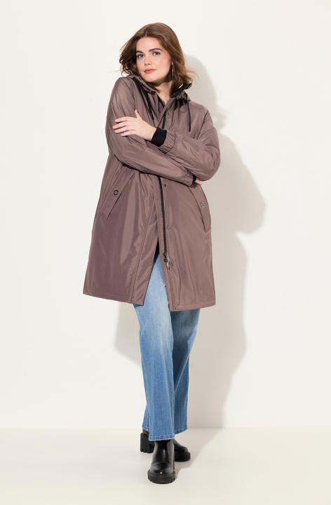 Produktbild Ulla Popken HYPRAR Funktionsjacke, A-Linie, recycelt, 2-Wege-Reissverschluss (46, 48)