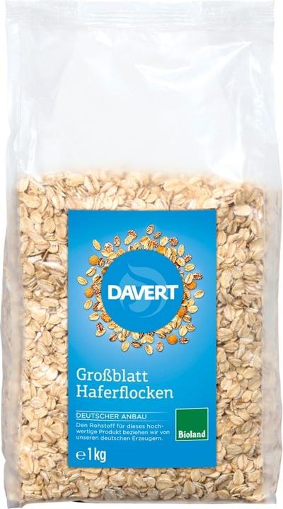 Davert Oat flakes large leaf, Bioland (1000 g)