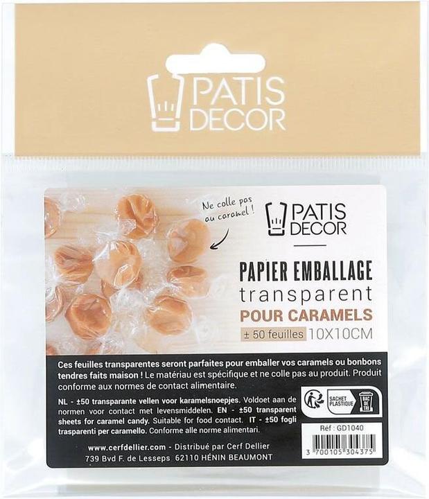 Produktbild Cerf-Dellier Bonbon Verpackung (50 x)