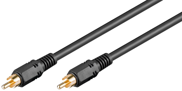 Produktbild Goobay Koaxial Digital Audio Verbindungskabel, Cinch S/PDIF, zweifach geschirmt (10 m)