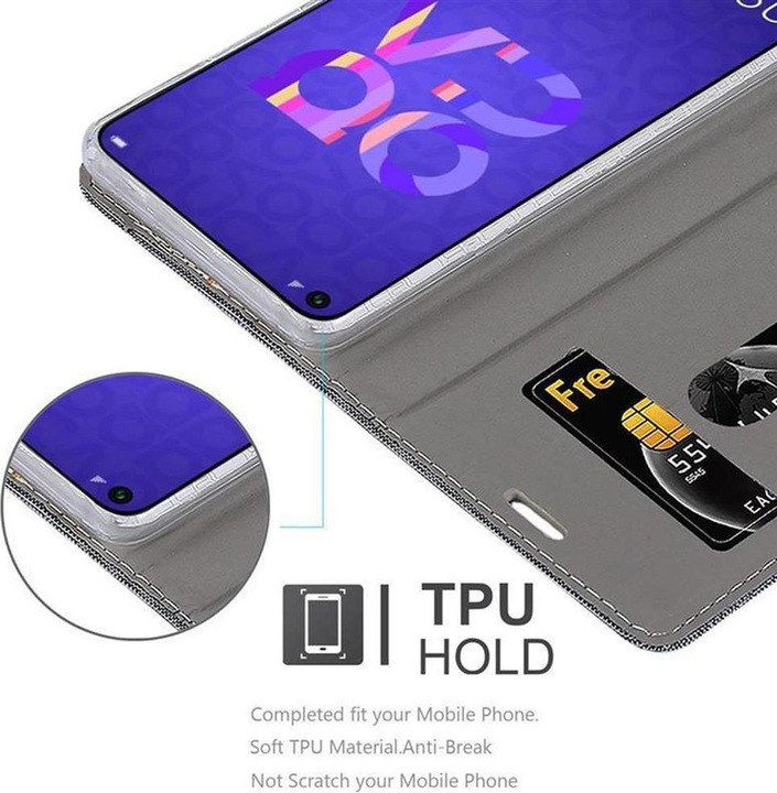 Image du produit Cadorabo Couverture look jeans Book (Huawei Nova 5, Huawei Nova 5 Pro)