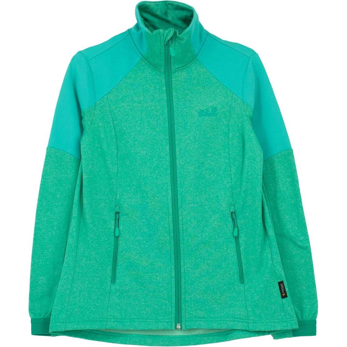 Jack Wolfskin, Jacke, Sutherland Jacke Fleecejacke Outdoor (M), Grün, M