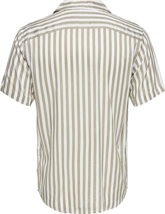 Produktbild Only & Sons Gestreiftes Kurzarmhemd (L)