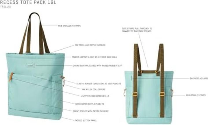 Image du produit Dakine Recess Tote Pack - Tote bag (19 l)