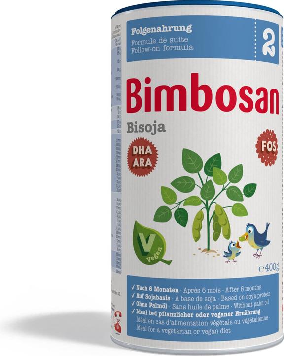 Image du produit Bimbosan Bisoja 2 (400 g, à partir de 6 m.)