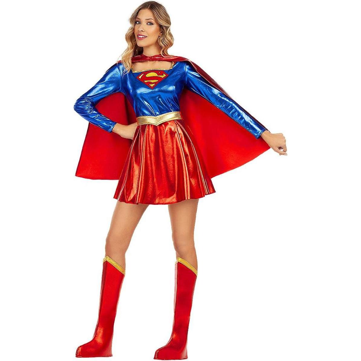 Thumbnail - Metamorph Sexy Supergirl Kostüm (S)