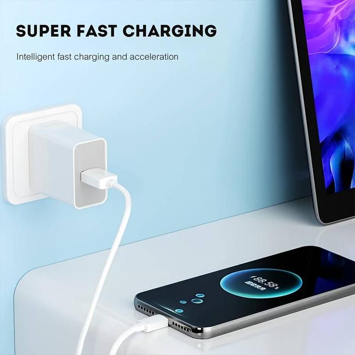Produktbild PhoneLook Ultralanges USB-A auf USB-C Ladekabel 5 Meter (5 m, 66 W)