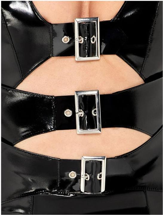 Productafbeelding Black Level Lak Jurk Gesp S (S)