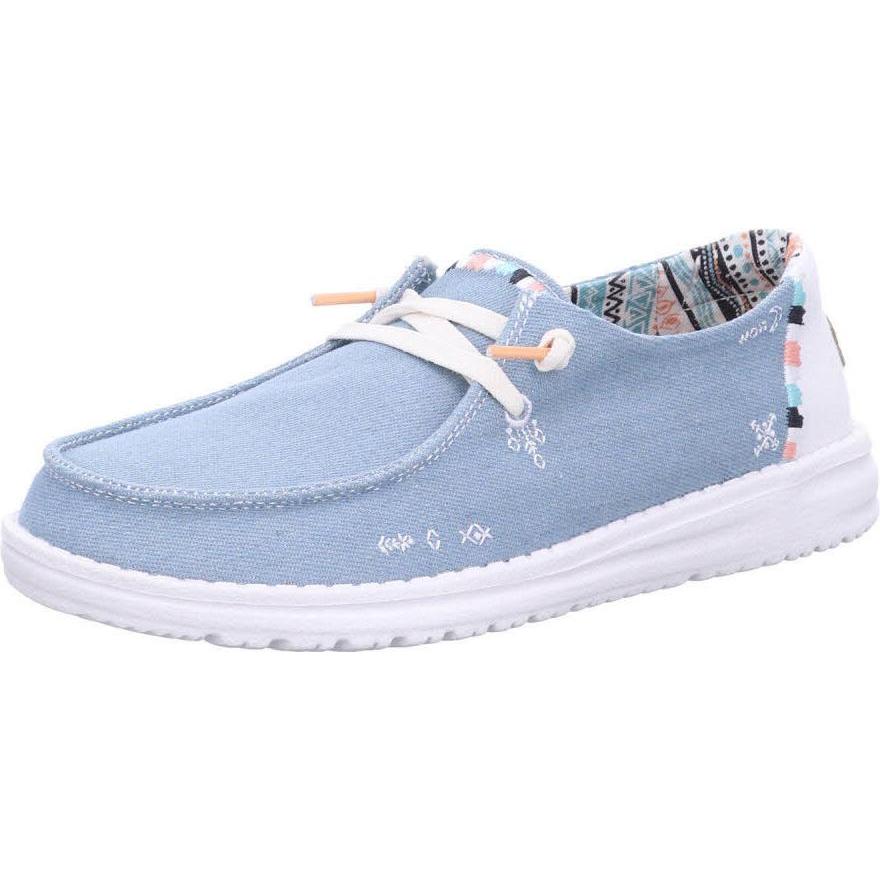 Hey Dude, Damen, Sneaker, Wendy Boho Embroidered, Blau, (41)