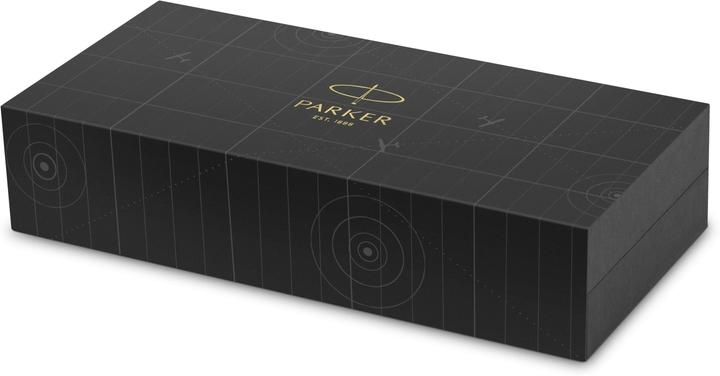 Actual product image Parker Pen PARKER Ingenuity Legacy of Flight Kugelschreiber Medium sw Geschenkbox (Black, Silver, 1x)
