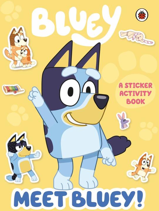 Bluey : Rencontrez Bluey! Livre d'activités d'autocollants