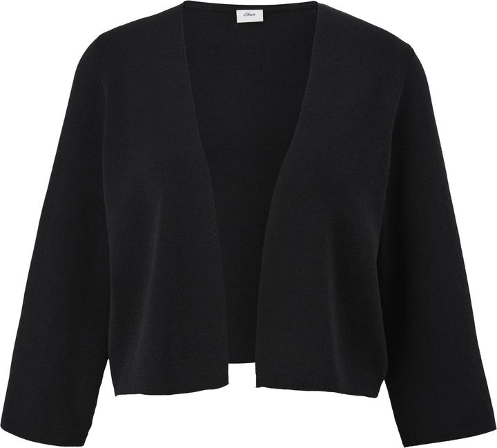 Produktbild s.Oliver Strickjacke Bolero aus Feinstrick (40)