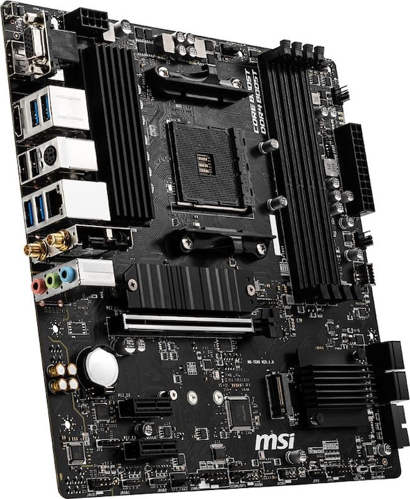 Produktbild MSI B550M PRO-VDH WIFI (AM4, AMD B550, mATX)