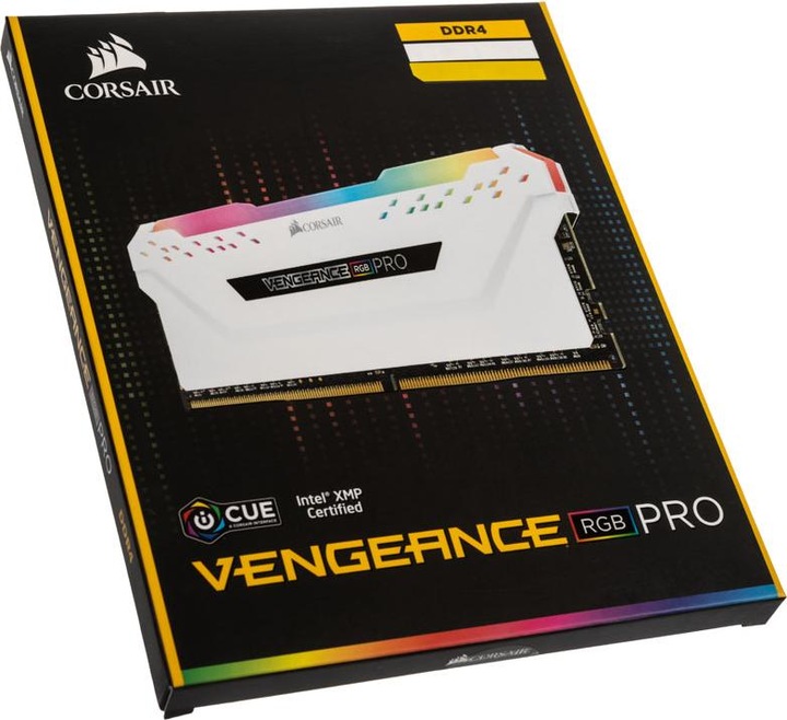 Productafbeelding Corsair Vengeance RGB Pro (2 x 16GB, 2666 MHz, DDR4 RAM, DIMM 288 pin)