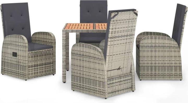 Produktbild vidaXL Garten Essgruppe (90 x 90 x 75 cm)