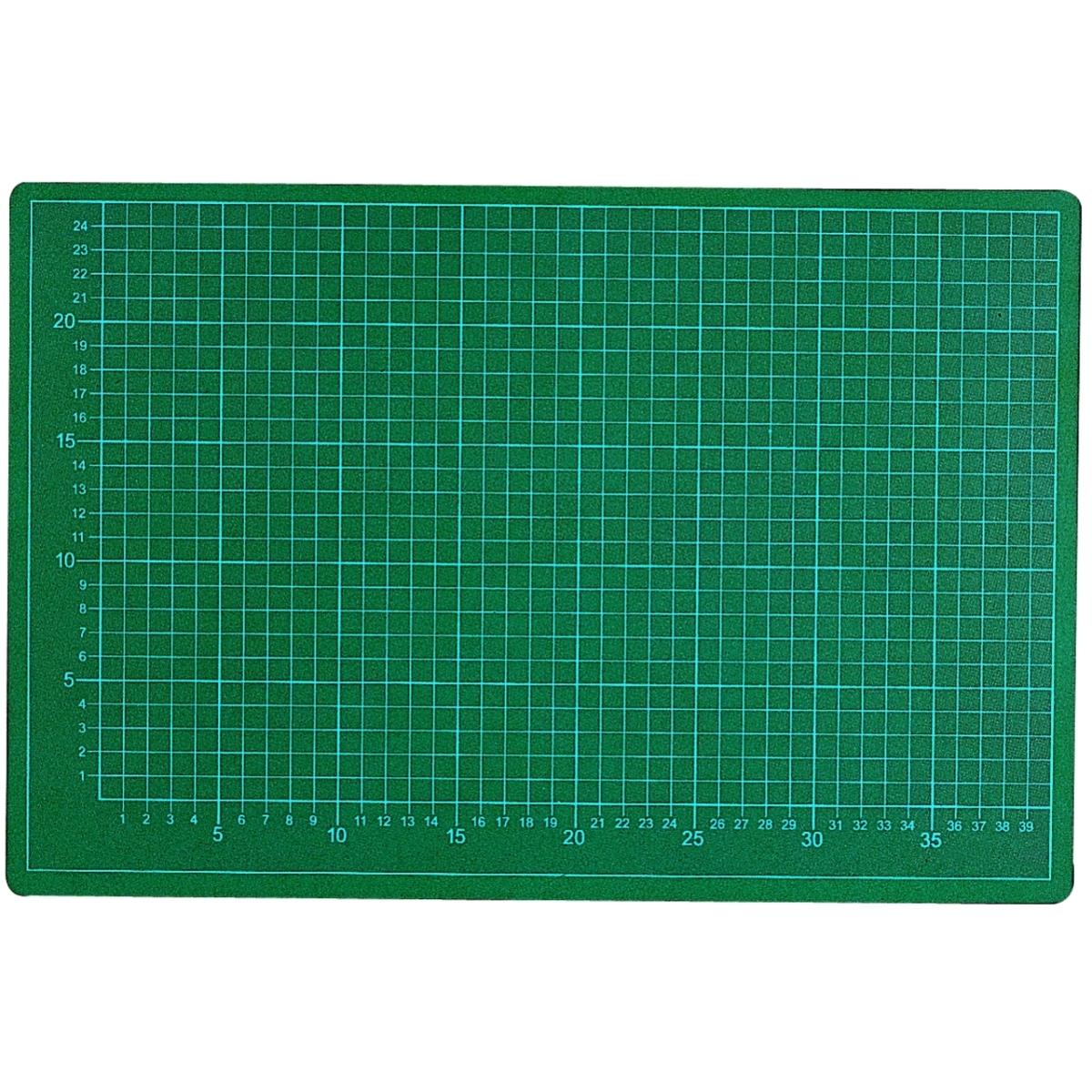 Ecobra, Sottomano per scrivania, STANDARD-CUTTING-MAT in formato speciale 3 mm di spessore, 5 strati, tappetino da taglio 120 x 80 (120 x 80 cm)