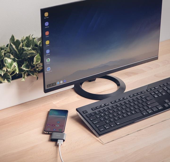 Immagine prodotto Moshi Adattatore compatto da USB-C a HDMI con HDR e ricarica tramite USB PD - Grigio Titanio (0.14 m)