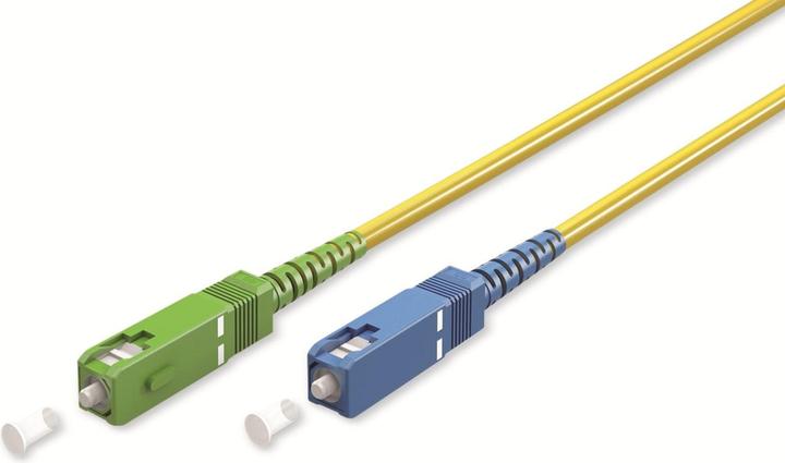 Immagine prodotto Goobay Cavo in fibra ottica FTTH, monomodale OS2 Giallo, Giallo Simplex, 25 m (S/UTP, CAT7, 25 m)