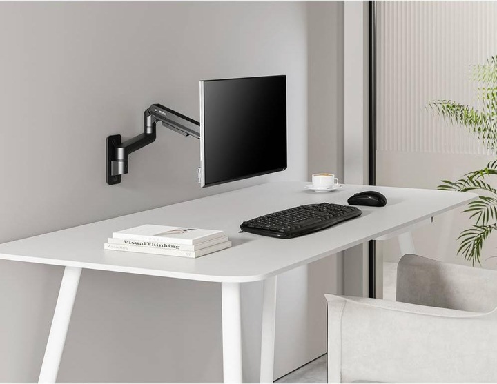 Produktbild SpeaKa Professional SP-MM-990 1fach Monitor-Wandhalterung 43,2 cm (17") - 124,5 (Wand, 49.02")