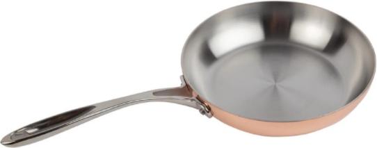 Produktbild Vogue Tri-Wall Kupfer Bratpfanne (Bratpfanne, Aluminium, Edelstahl, Kupfer, 24 x 5 cm)