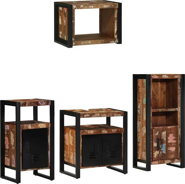 Black, Multicoloured