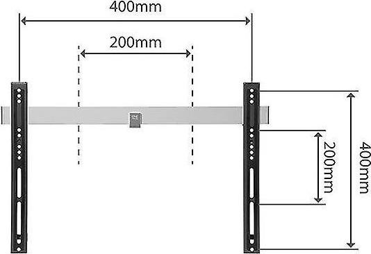 Produktbild One for All Ultraslim WM6411 (Wand, 60", 80 kg)