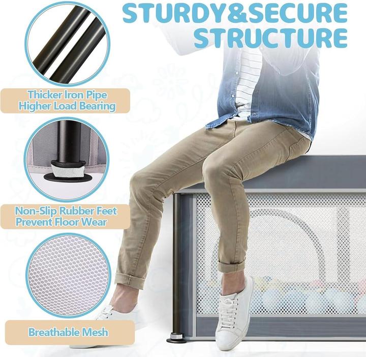 Actual product image G Taleco Gear Laufgitter mit Bällen (127 cm, 180 cm)