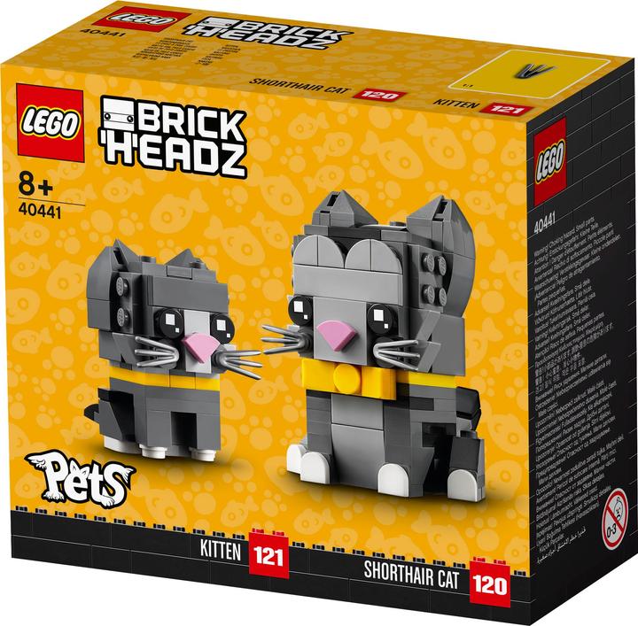 Immagine prodotto LEGO BrickHeadz Cappelli a poil court (40441, LEGO Brickheadz)