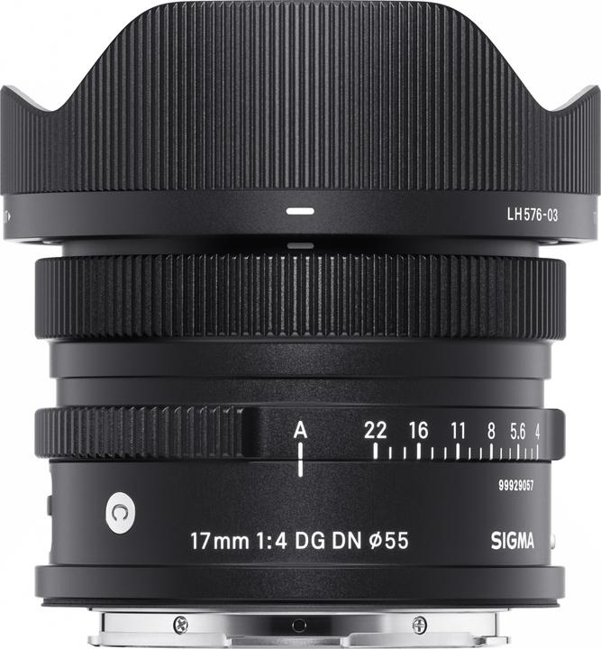 Actual product image Sigma 17mm F4,0 DG DN Contemporary, L-Mount (L-Mount, full size)