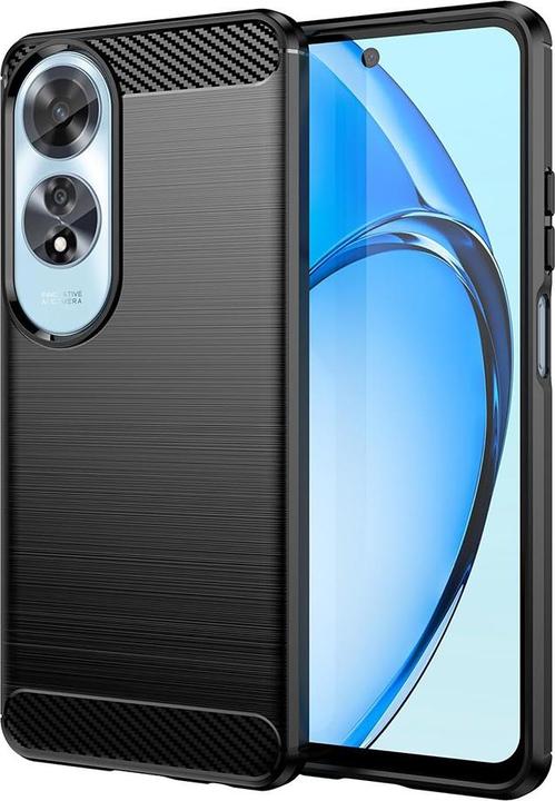 Actual product image Techsuit - Carbon Silicone - Oppo A60 4G - Black