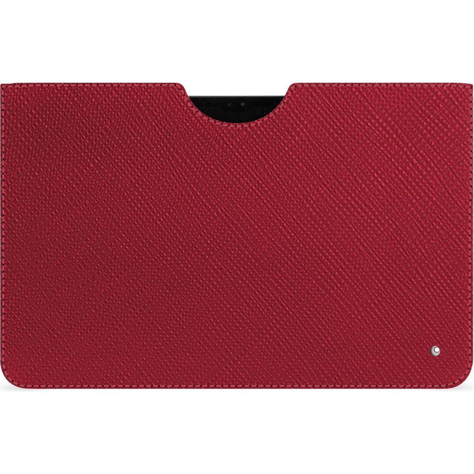 Noreve Lederschutzhülle (Galaxy Tab S9 Ultra), Tablet Hülle, Rot