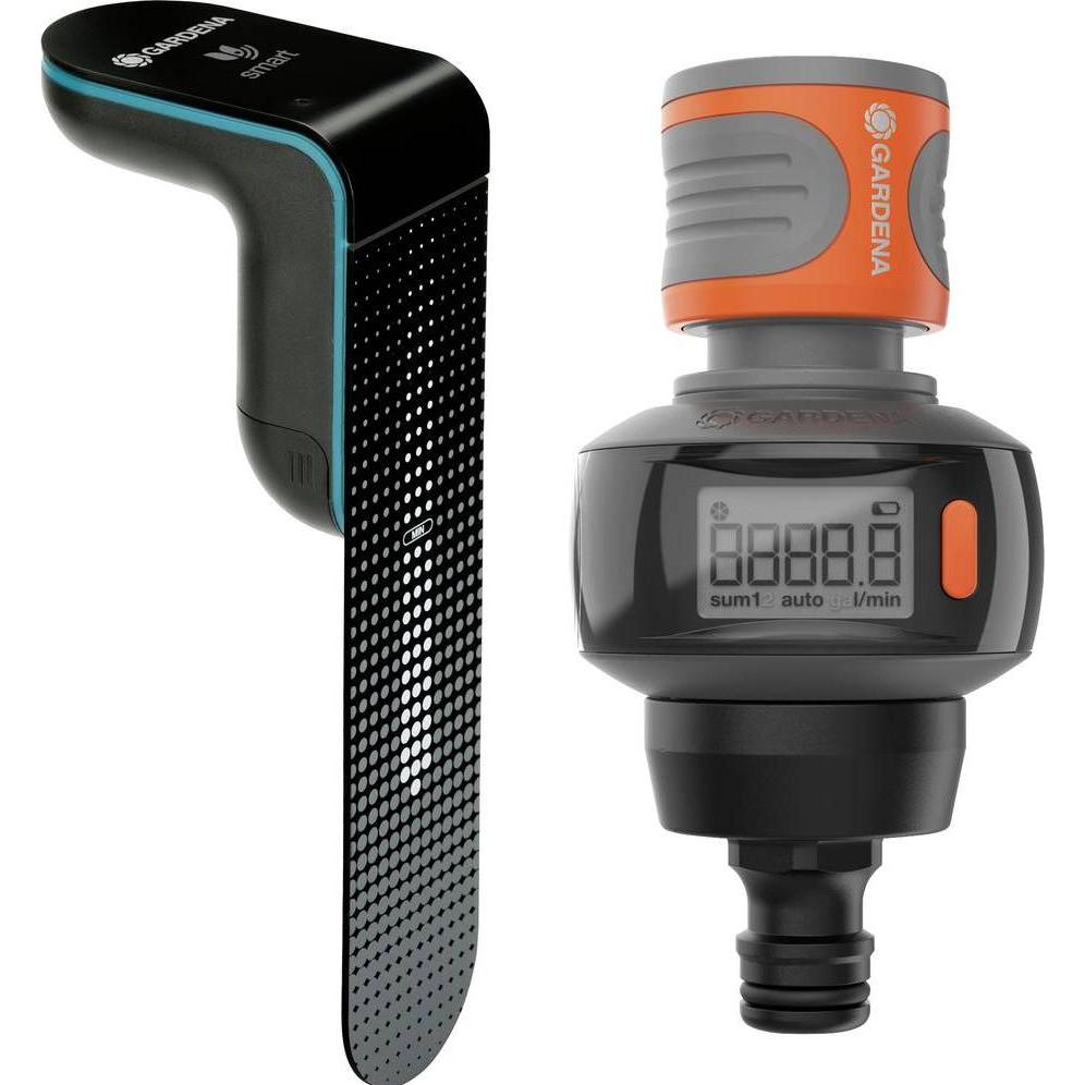 Gardena, Bewässerungssystem, smart Sensor + Wasserzähler AquaCount (Bewässerungssensor)