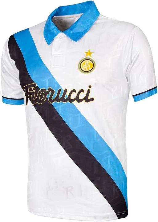 Copa Football Inter Milan 1993 - 94 away Retro Shirt | FC Internazionale Milano 1993 - 94 Vintage Shirt (XXL)