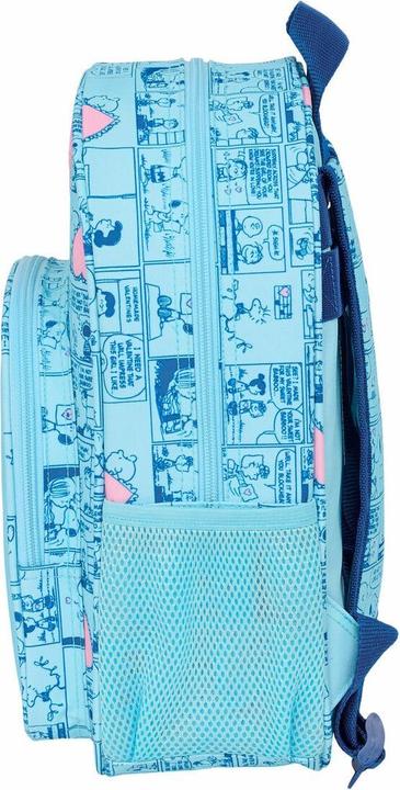 Image du produit Peanuts Schulrucksack Snoopy Love Hellblau 26 x 34 x 11 cm