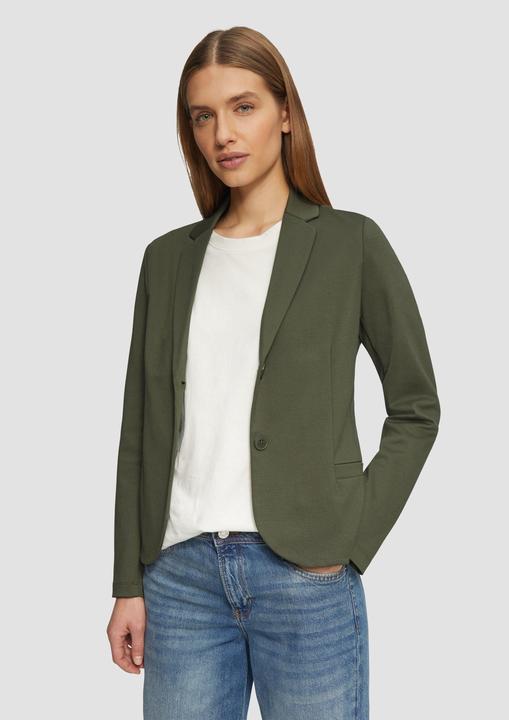 Produktbild S.Oliver Indoor-Blazer Jersey-Blazer mit Twillstruktur (42)