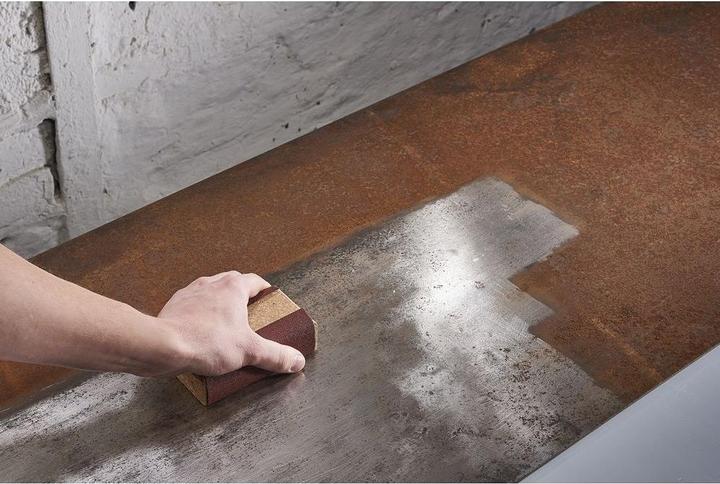 Actual product image wolfcraft 1 cork hand sanding block 123x67x35mm (P12)