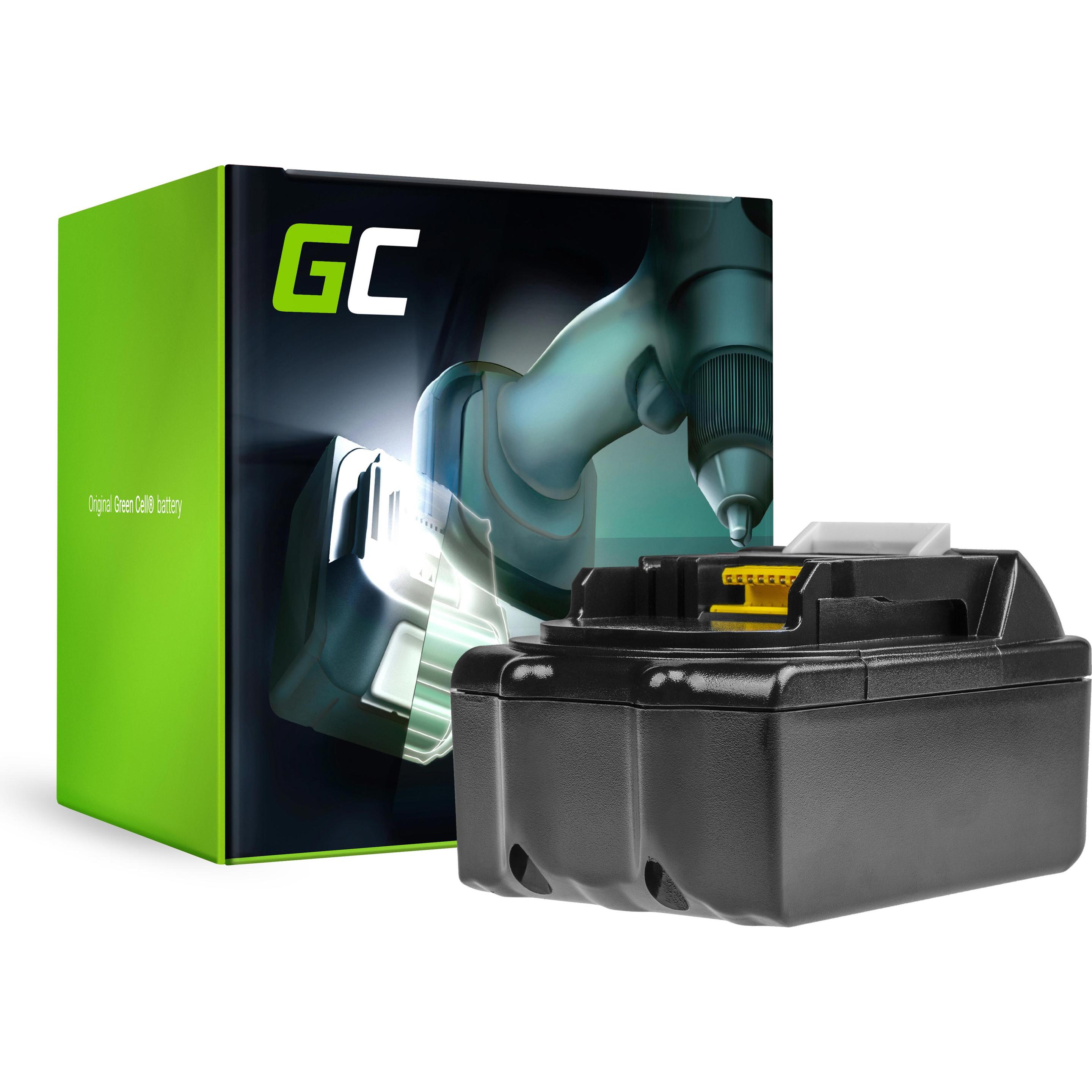 GreenCell, Batteria + Caricatore, Batteria per portatile BL1830 per Makita BDF450SFE - 18V - 3000mAh (18 V)