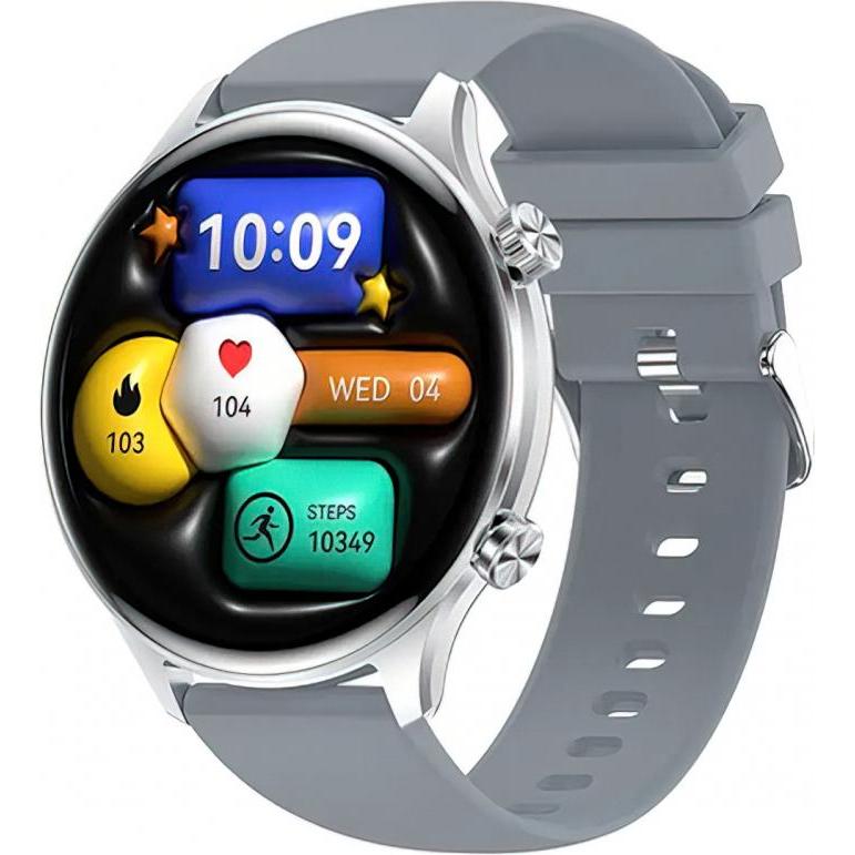xO Smartwatch J14 Call, Silver, Smartwatch