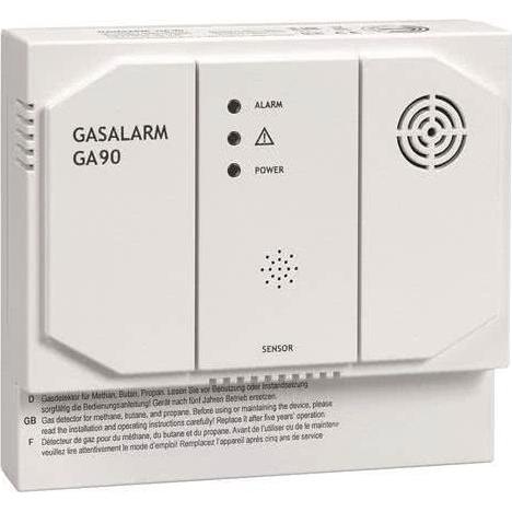 Indexa, Rilevatore di pericolo, GA90-230 Rivelatore di gas 230V Allarme gas con relè 22152