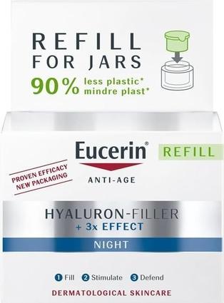 Produktbild Eucerin Gesichtscreme-Refill Hyaluron-Filler + 3 Effect - 50 ml (50 ml, Nachtcreme)