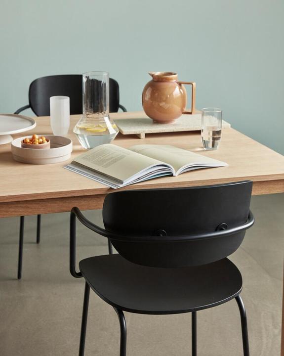 Actual product image Hübsch Arch Dining Chair Black
