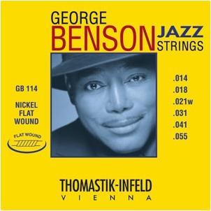 Actual product image Thomastik George Benson. (6x, Electric guitar, 0.06")